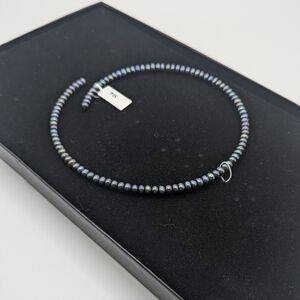 PJS Cultured Freshwater Peacock Pearl Necklace